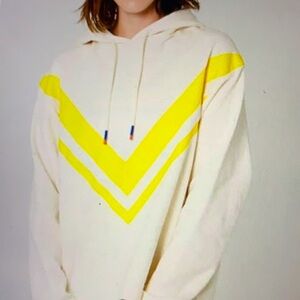 TORY BURCH CHEVRON HOODIE
